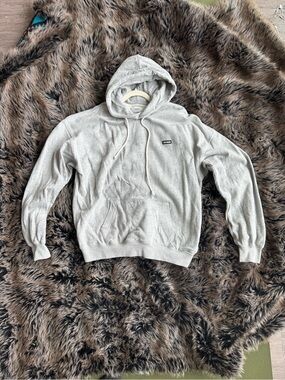 Joah Brown Oversized Pullover Hoodie Classic Gray